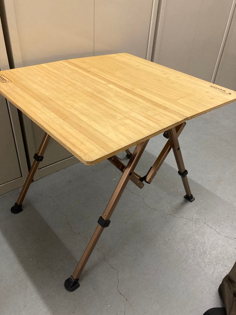 Coleman コールマン コンフォートマスター バンブーラウンジテーブル