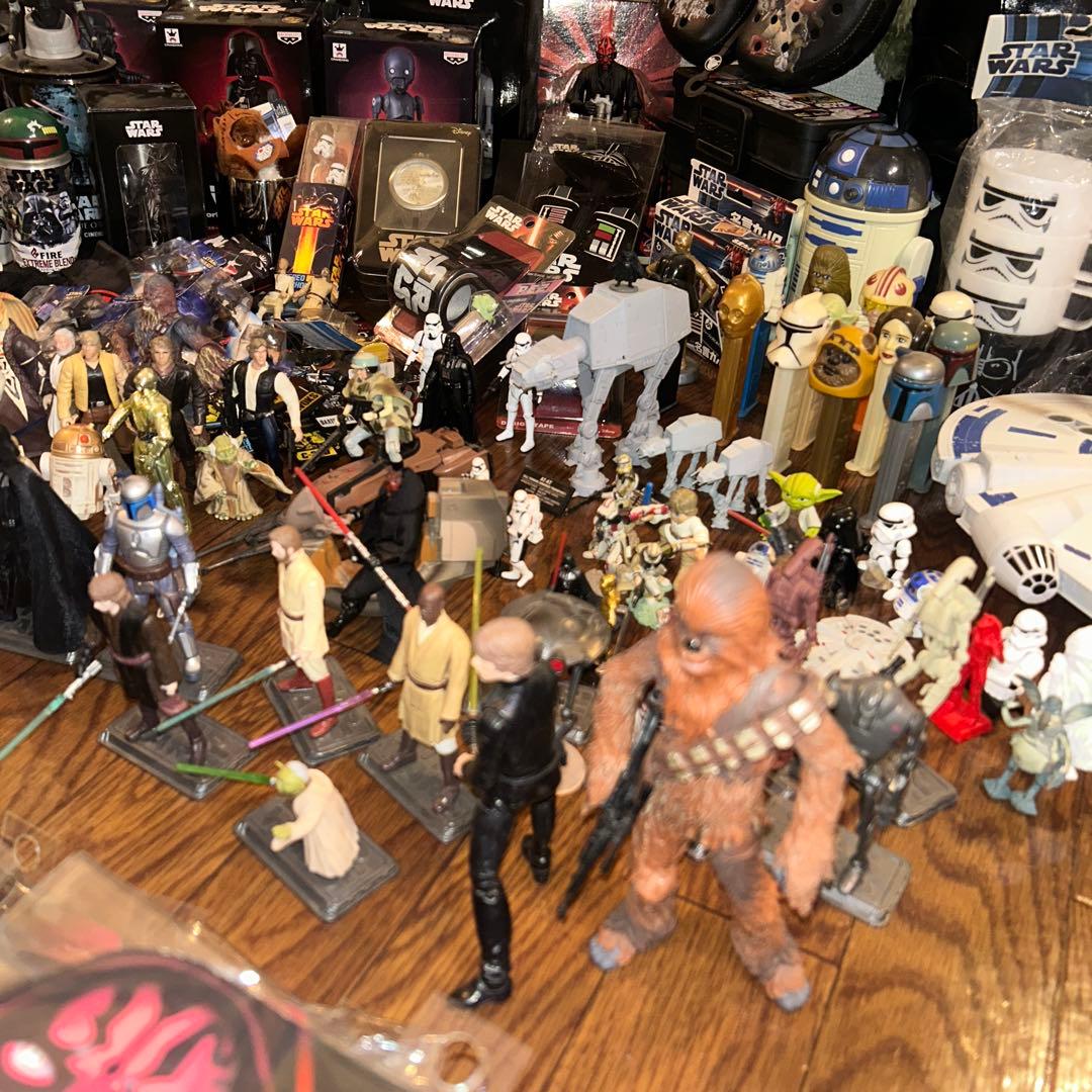 STAR WARS スターウォーズ グッズまとめ売り フィギュア 雑貨 本の通販