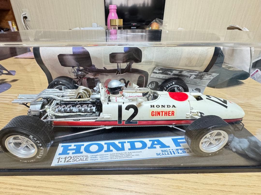 タミヤ 1/12 ホンダ RA272 1965 F1 人形付 完成品モデル