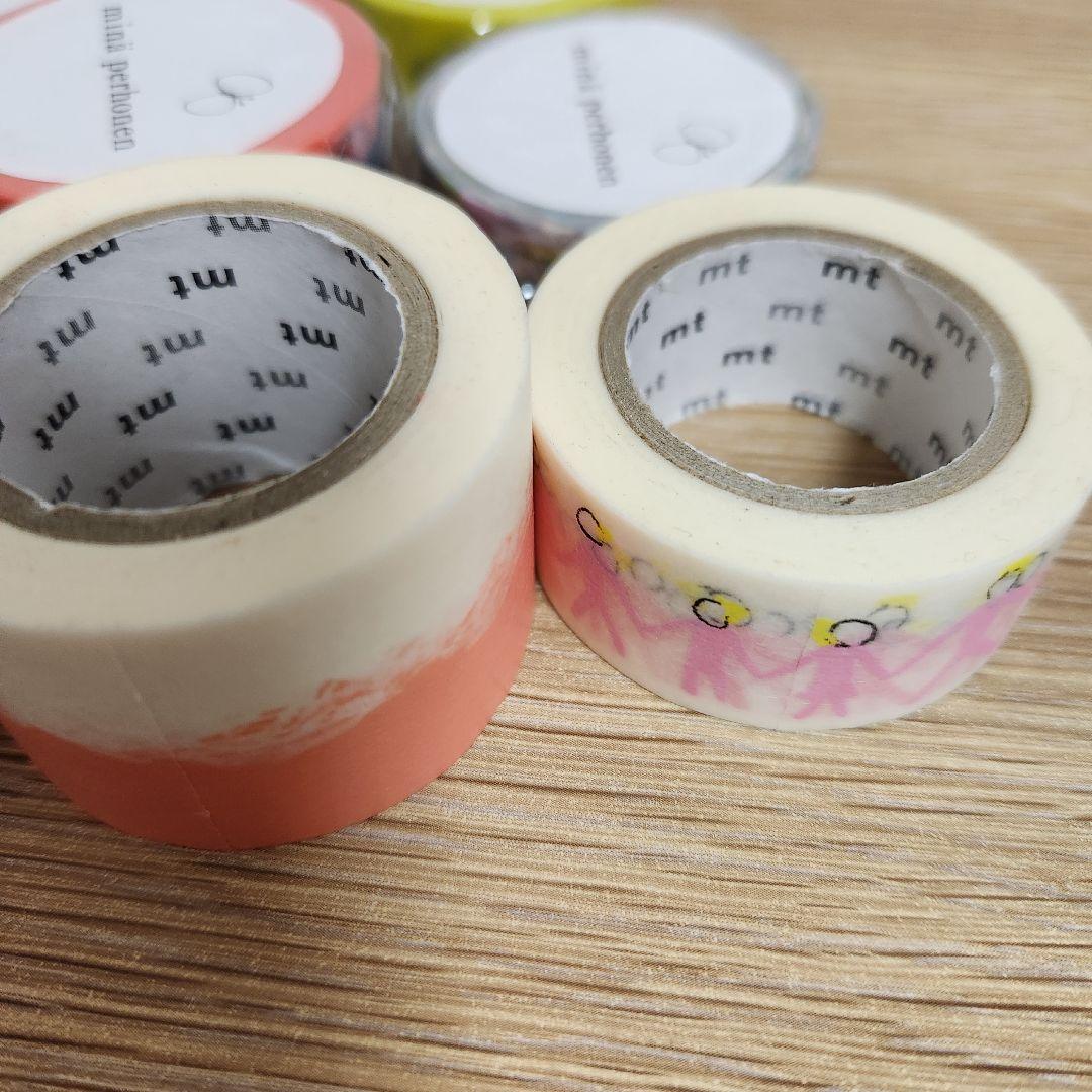 希少miina perhonen & mt マスキングテープ タンバリンミックス