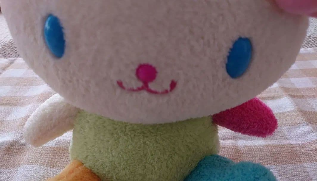 平成レトロ 当時物 ウサハナ さくらんぼ ぬいぐるみ 2003年製 超希少！