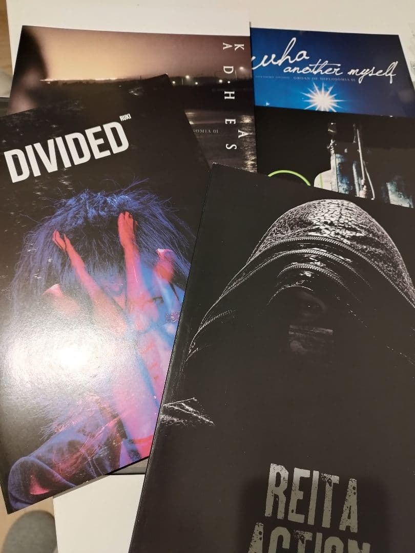 the GazettE パンフレット 写真集
