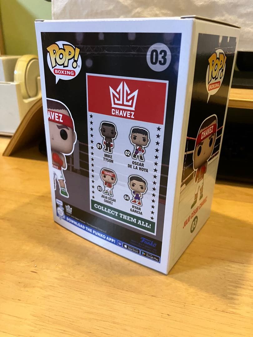 ボクシング　funko pop 3点セット　ガルシア　デラホーヤ　チャベス