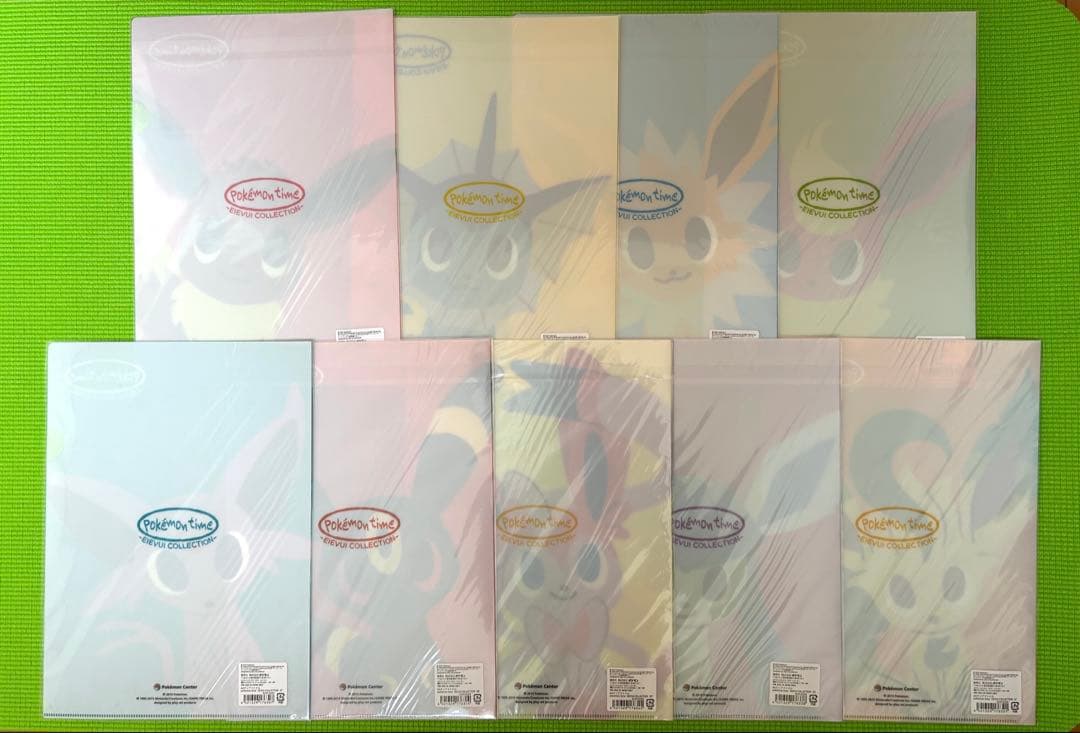 絶版】 ポケモン クリアファイル イーブイ ブラッキー ポケモンセンター③