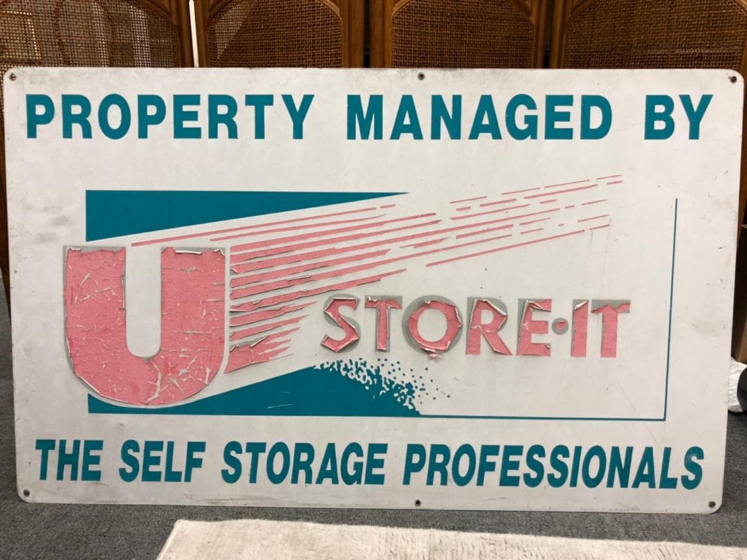 値下げしました！アメリカ標識看板 店舗「U-STORE-IT」