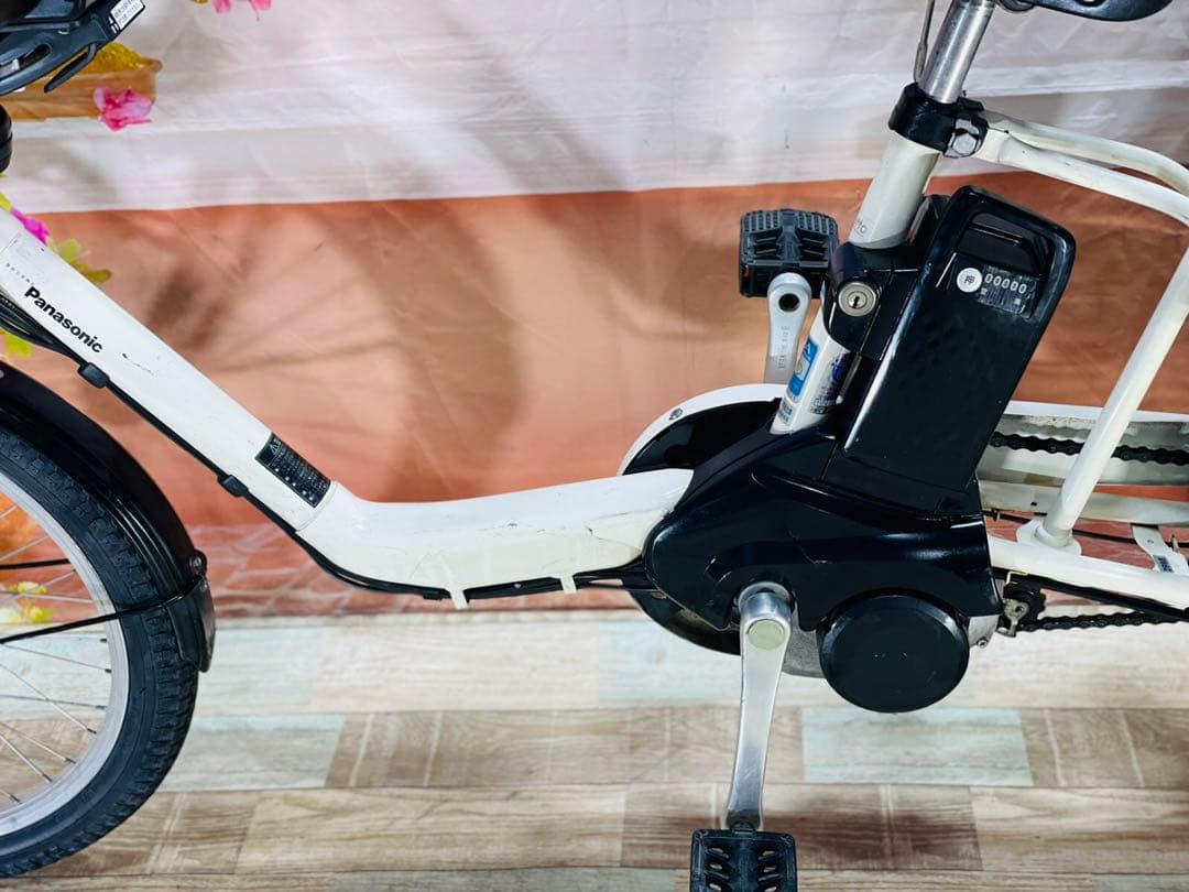 パナソニックギュット⭐️12AH！子供乗せ電動アシスト自転車Y1681