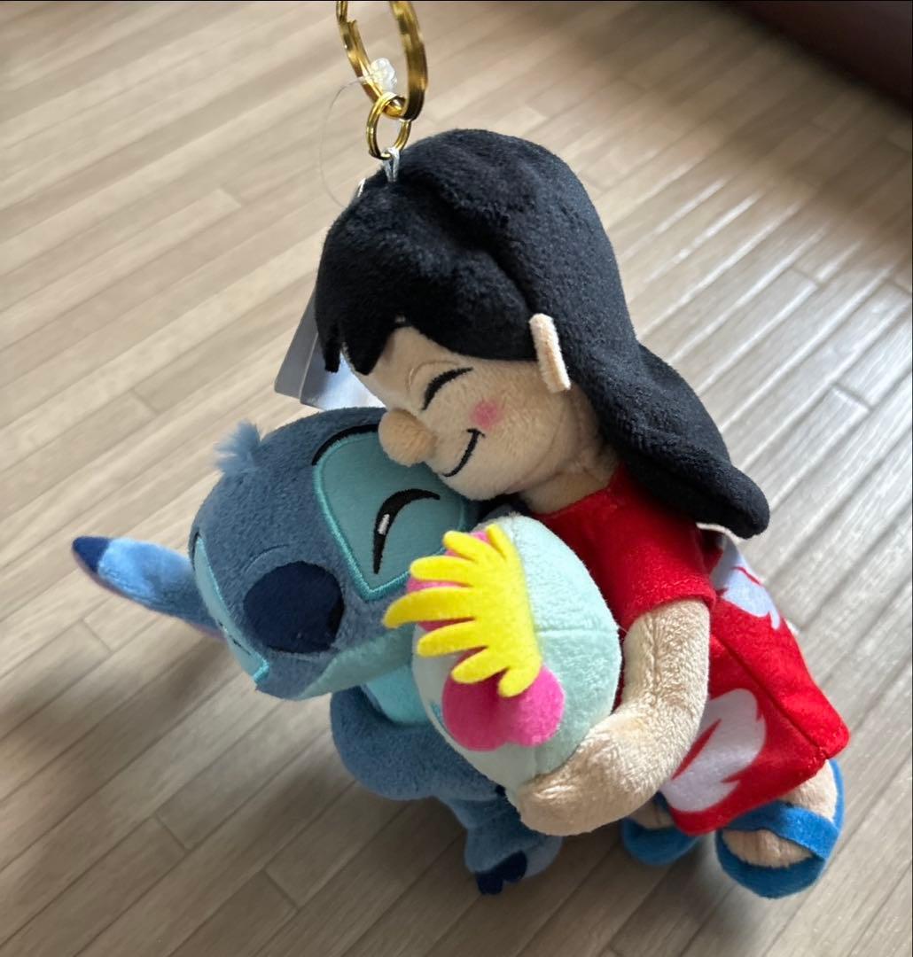 リロ&スティッチ ぬいぐるみキーホルダー