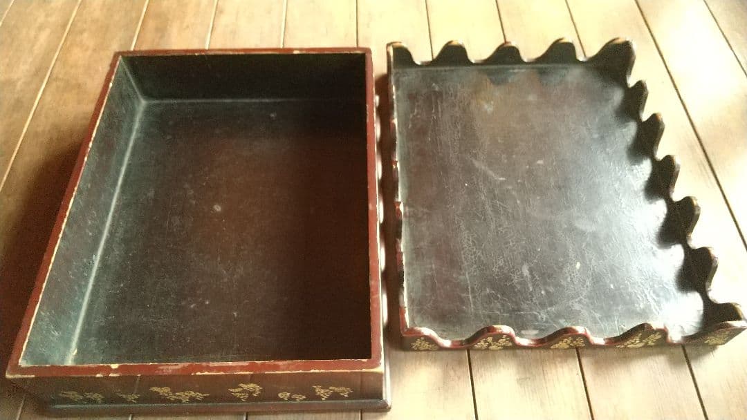 螺鈿 文箱 硯箱 