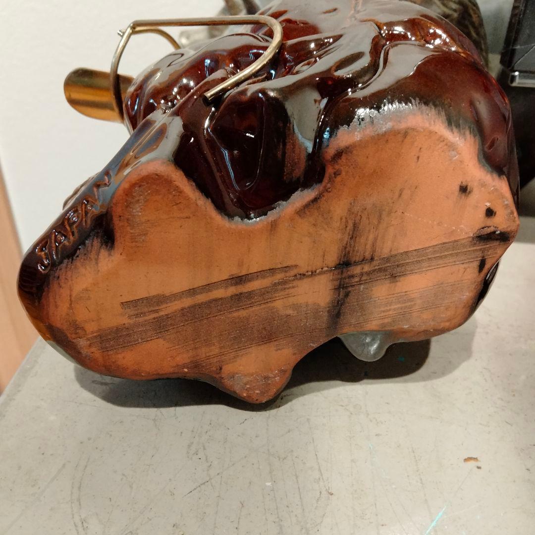 50s レア シール JAPAN刻印 スカル ドクロ マーブル ビンテージ