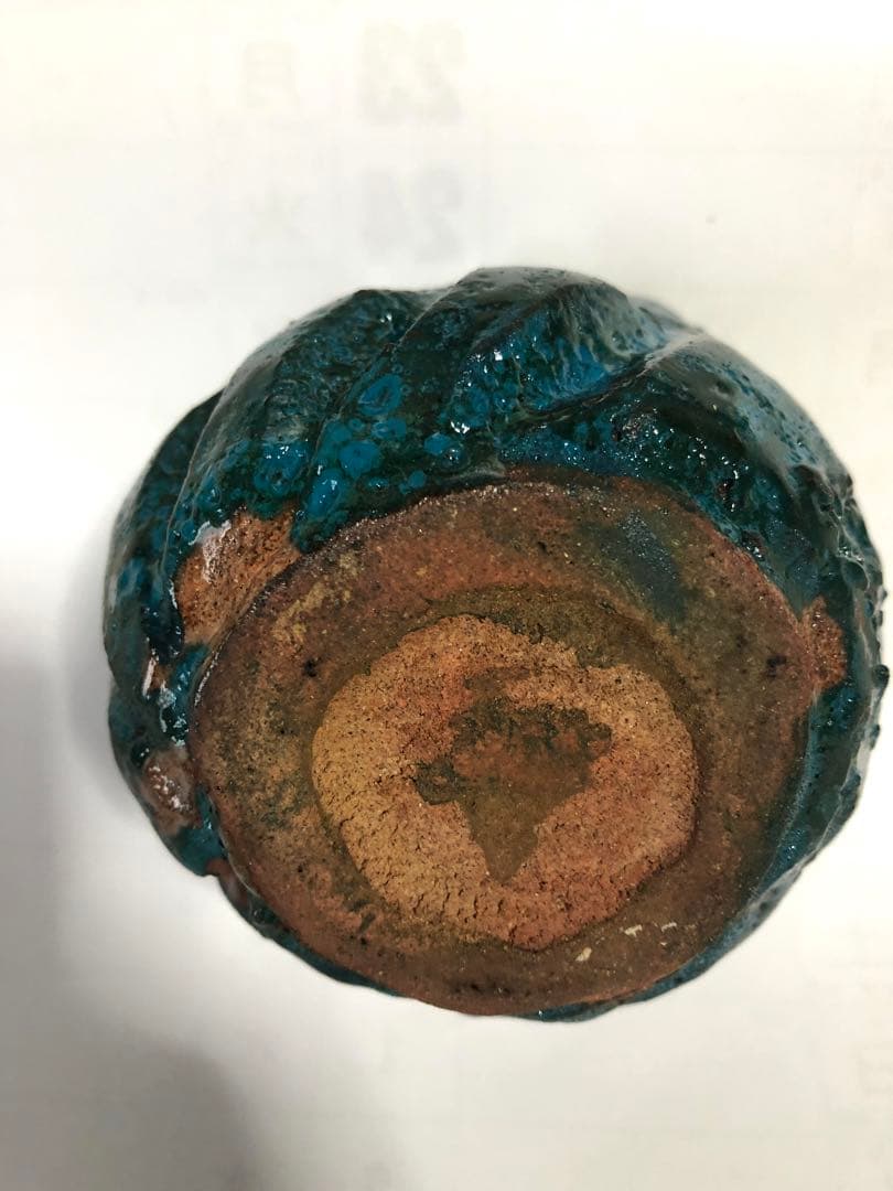 いい仕事していますよ、藍色で有名な陶芸家さんのぐい呑