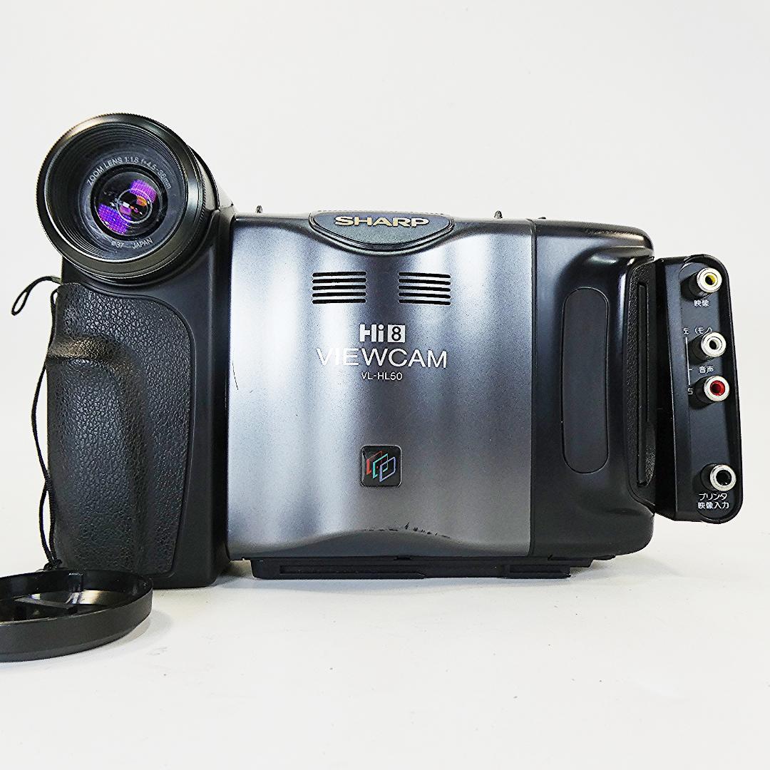 動動作良好 ビデオHi8 シャープ VL-HL50 8ミリビデオカメラDVD化に