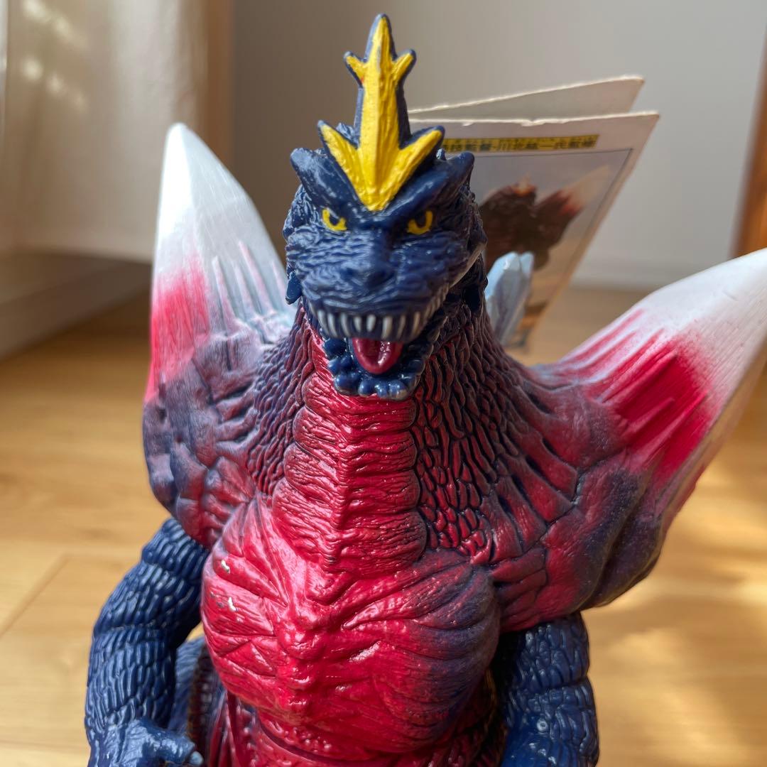 【タグ付】スペースゴジラ 1994 東宝 ソフビ フィギュア