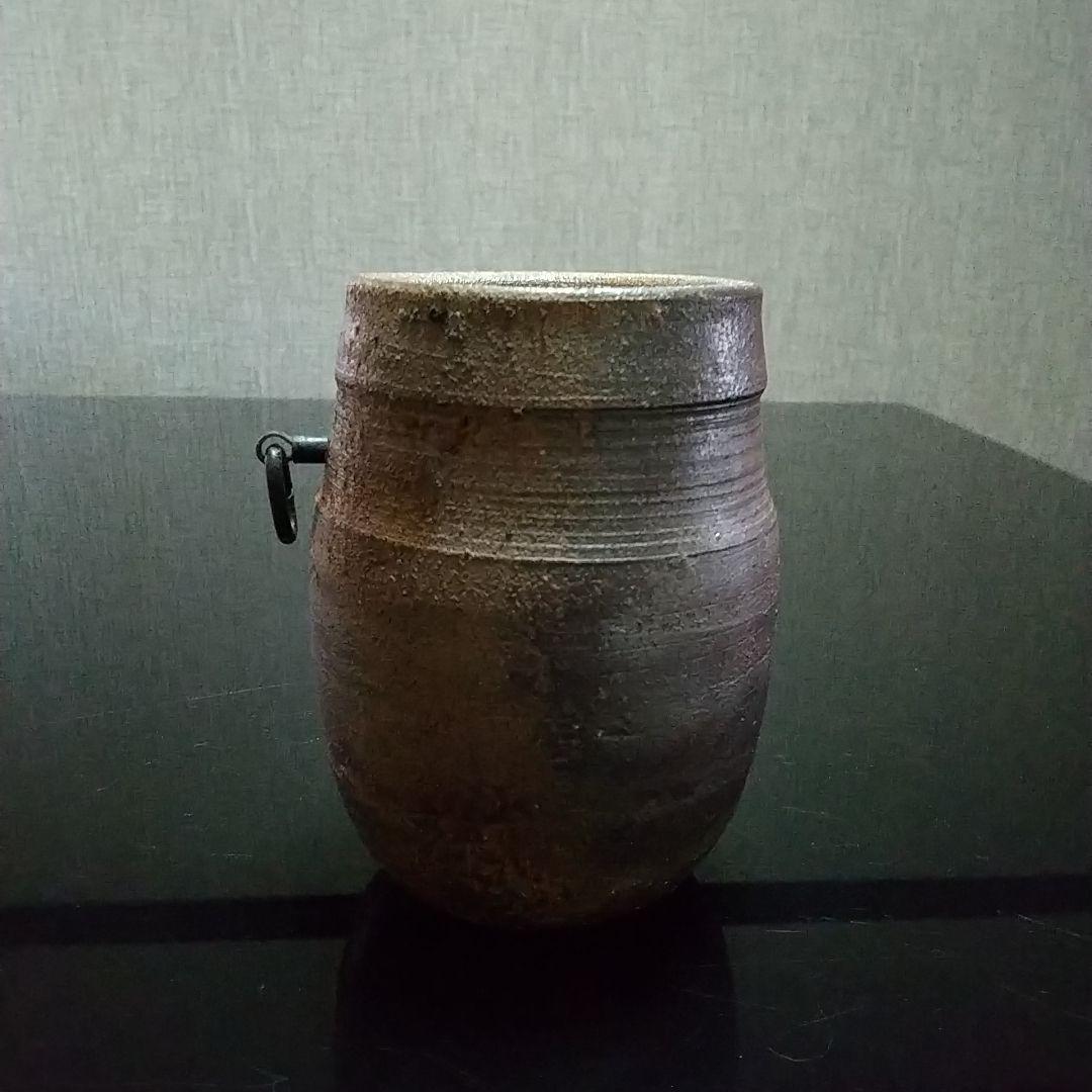 【備前焼 掛け花入】人間国宝 藤原 雄 ( 税込・送料無料！)