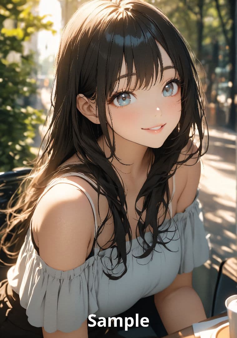 AI アート イラスト A4ポスター 【A0233】 - メルカリ