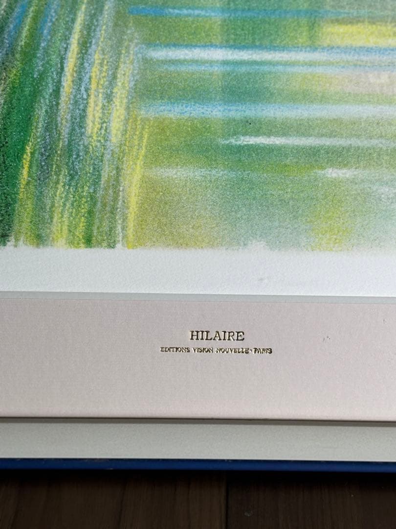 カミーユ・イレール　「春の水面」　リトグラフ6/175真贋証明書付き