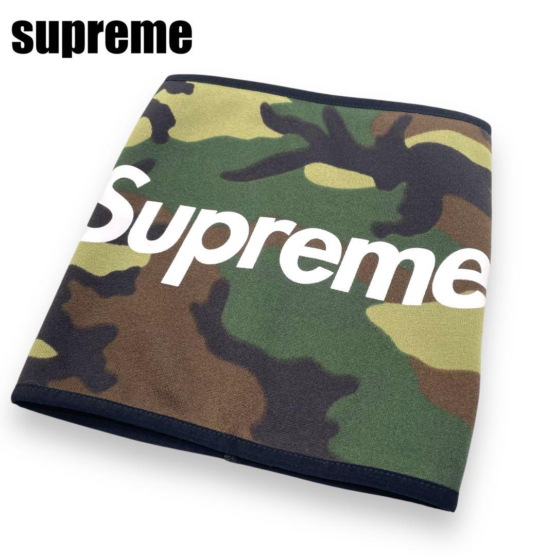 supreme ネックウォーマー Fleece Neck Gaiter カモ柄 supreme ネック