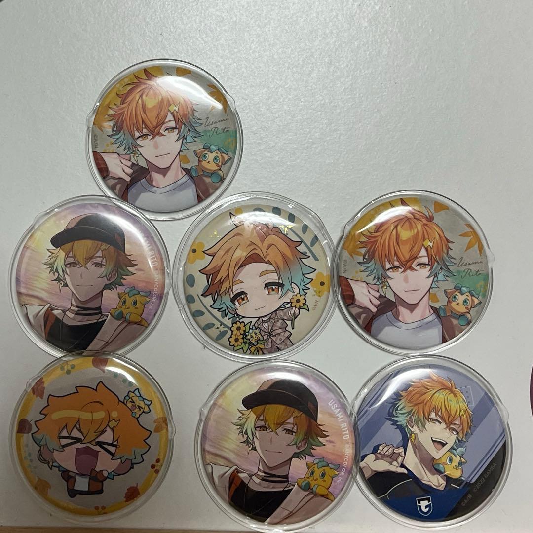 にじさんじ 宇佐美リト 缶バッジ まとめ売り - メルカリ