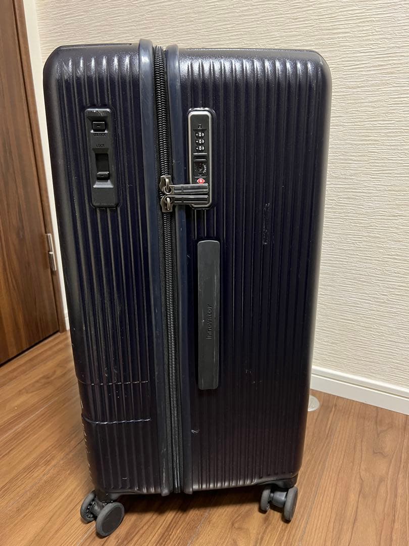イノベーター スーツケース キャリーケース 大型 75L ネイビー