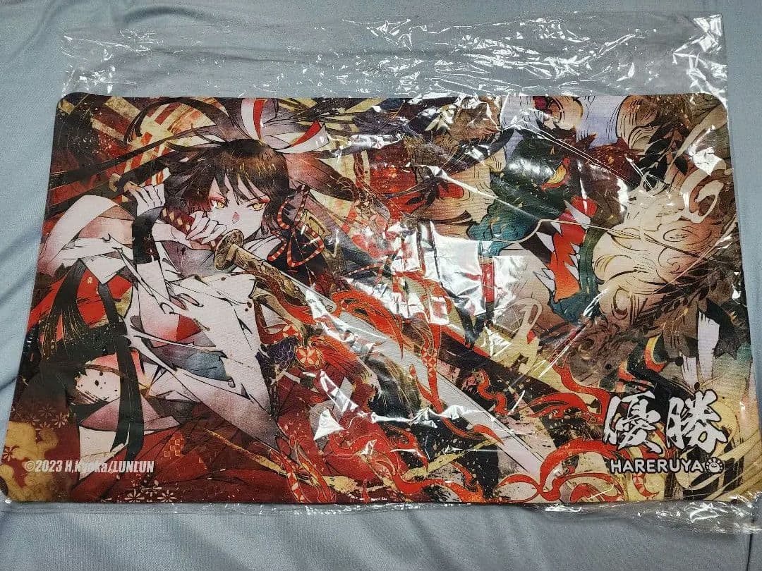 MTG LUNLUN 神を討つ 優勝プレイマット 匈歌ハトリ先生 一