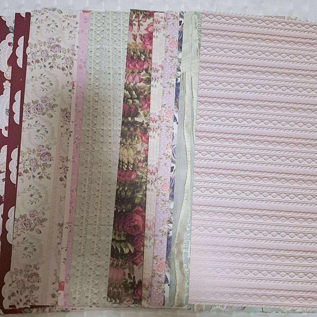 デザインペーパー まとめ売り 1000枚以上 コラージュ 素材 ハンドメイド