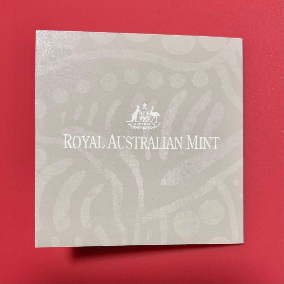 オーストラリア カンガルー プルーフ 銀貨 2001 1オンス 証明書 箱付き