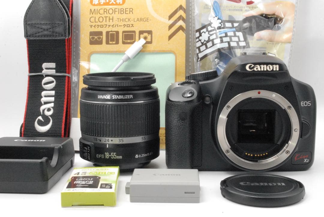 ❤️初心者向❤️✨WiFiスマホ❤️✨手ブレ補正❤️✨キャノンKiss