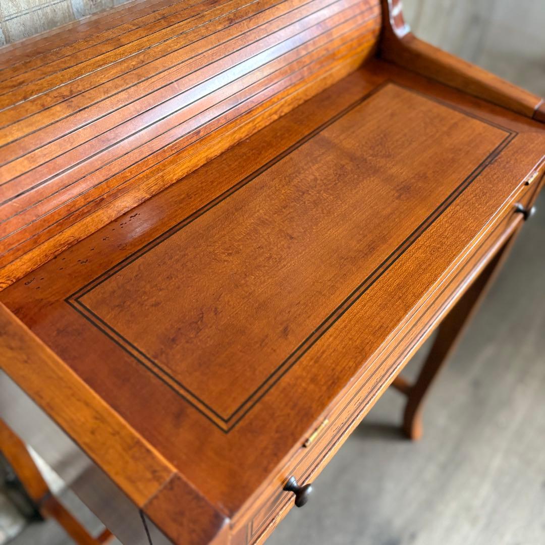 BOTTEGA ARTIGIANA イタリア ロールトップ ライティングデスク - メルカリ