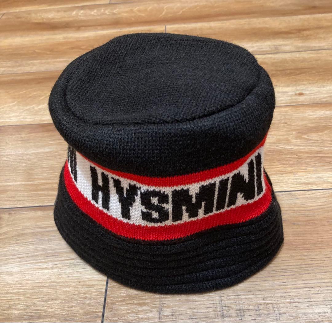ヒステリックミニロゴ入りニット バケットハット50〜52㎝ ヒステリック