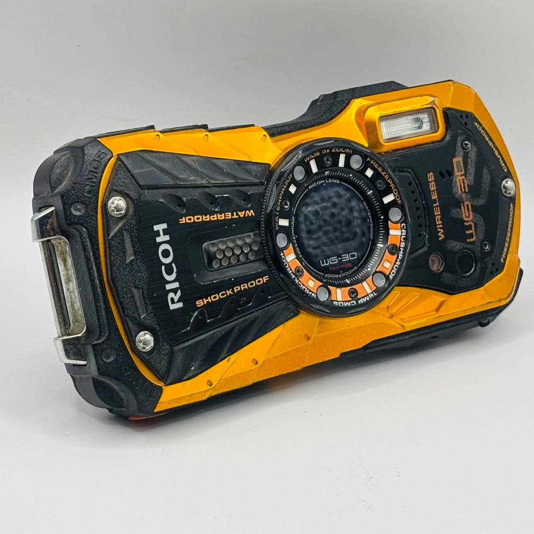 動作確認済 RICOH WG-30 デジタルカメラ