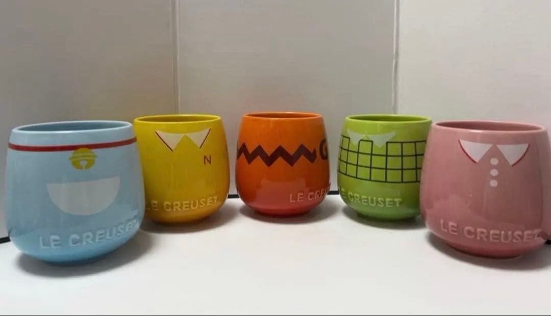 ル・クルーゼドラえもん キャラクターカップ5個セット