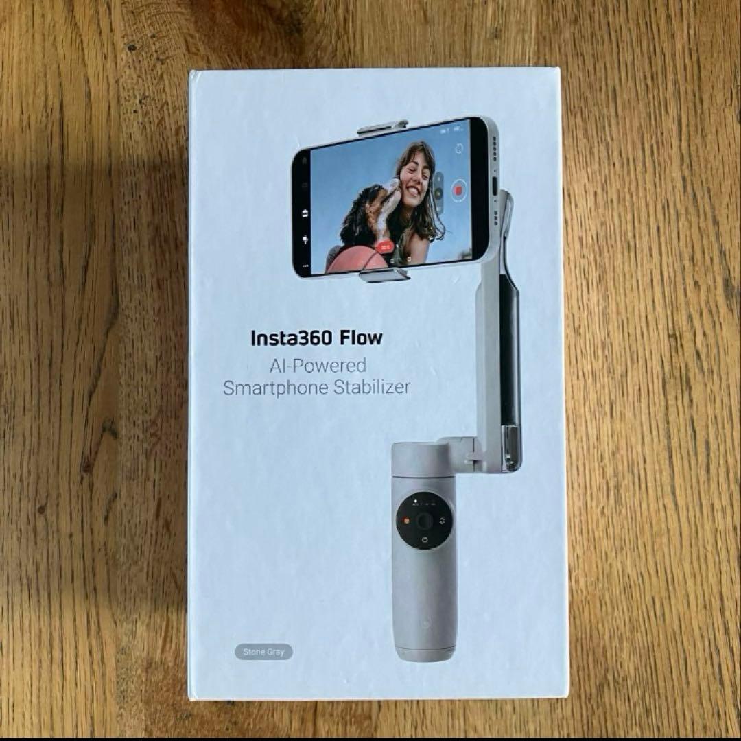 Insta360 Flow スマートフォンスタビライザー　グレー Insta360 Flow スマートフォン用スタビライザー Standalone