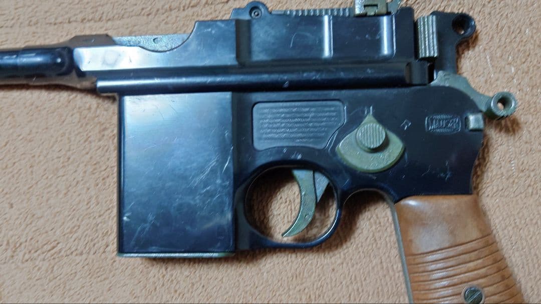 【希少品】フジミ　モーゼル M712　ガスガン プラスチック製