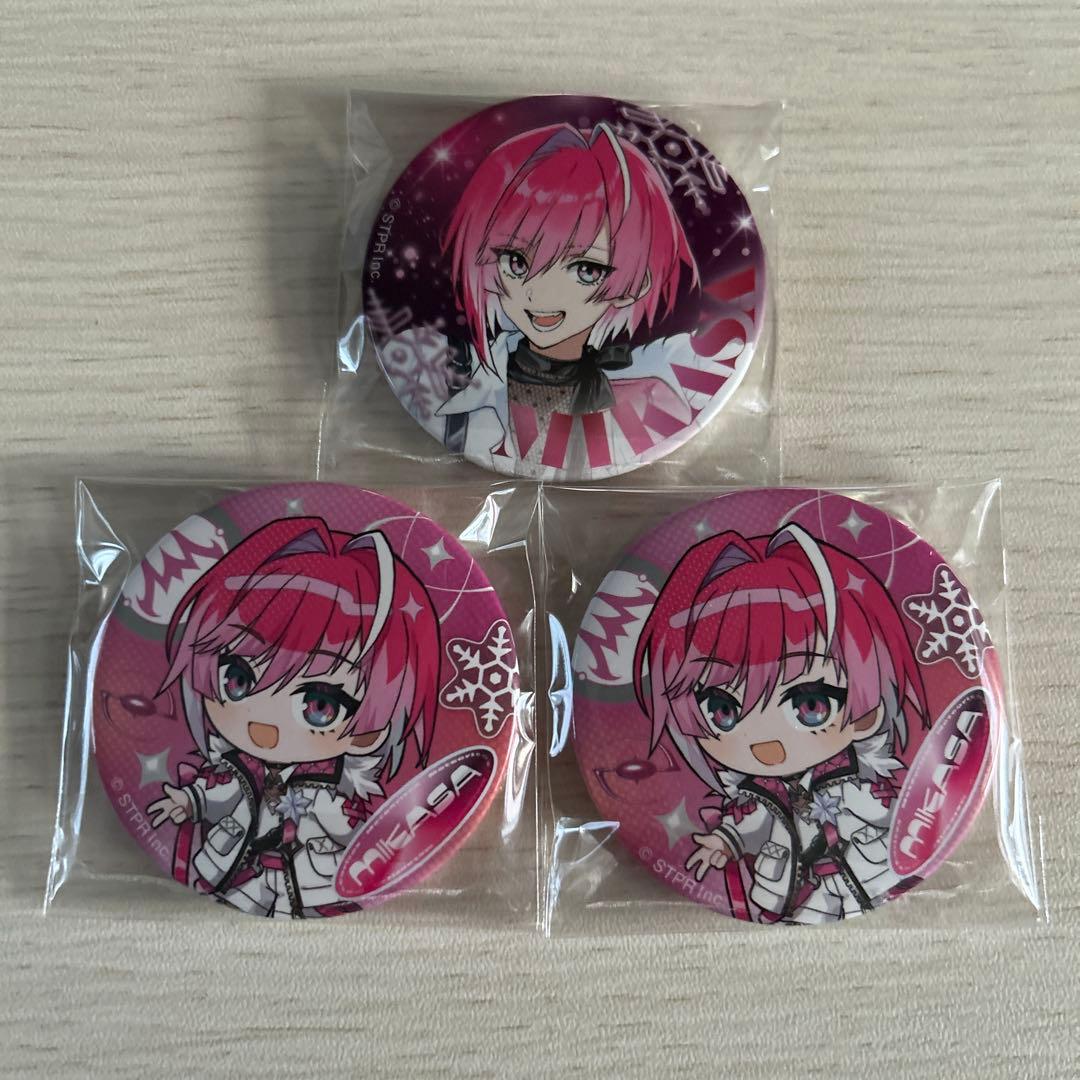 めておら みかさくん 缶バッジ - メルカリ