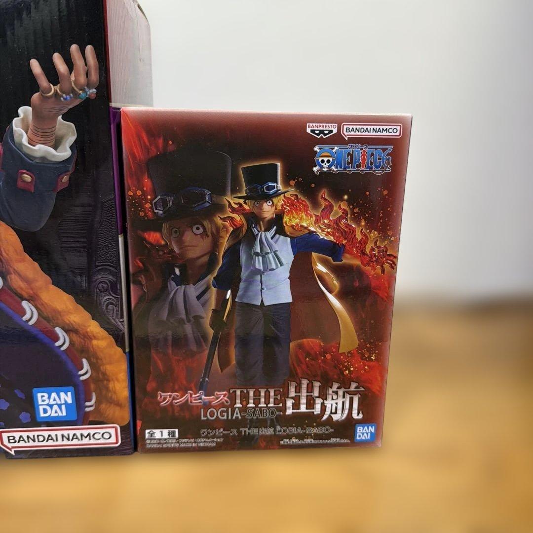 一番くじ新四皇シャンクス　黒ひげ　 ワンピース　THE出航　サボ
