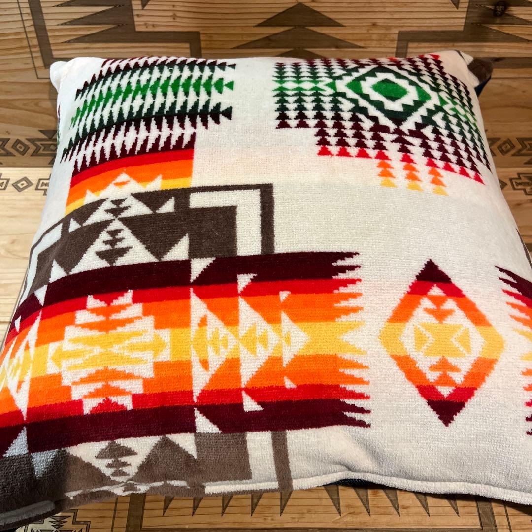 Leoページ ペンドルトン リメイク クッションカバー ティッシュカバー