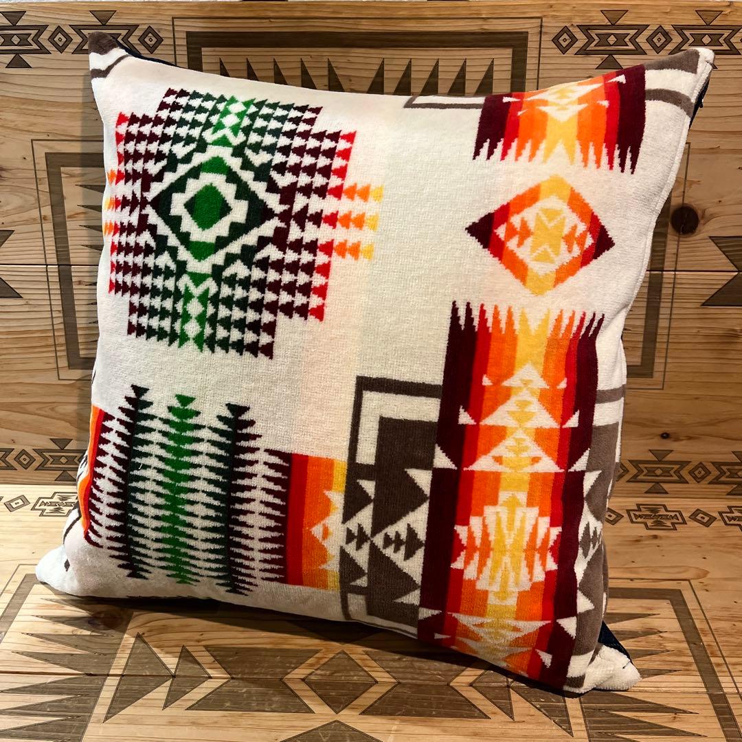 Leoページ ペンドルトン リメイク クッションカバー ティッシュカバー