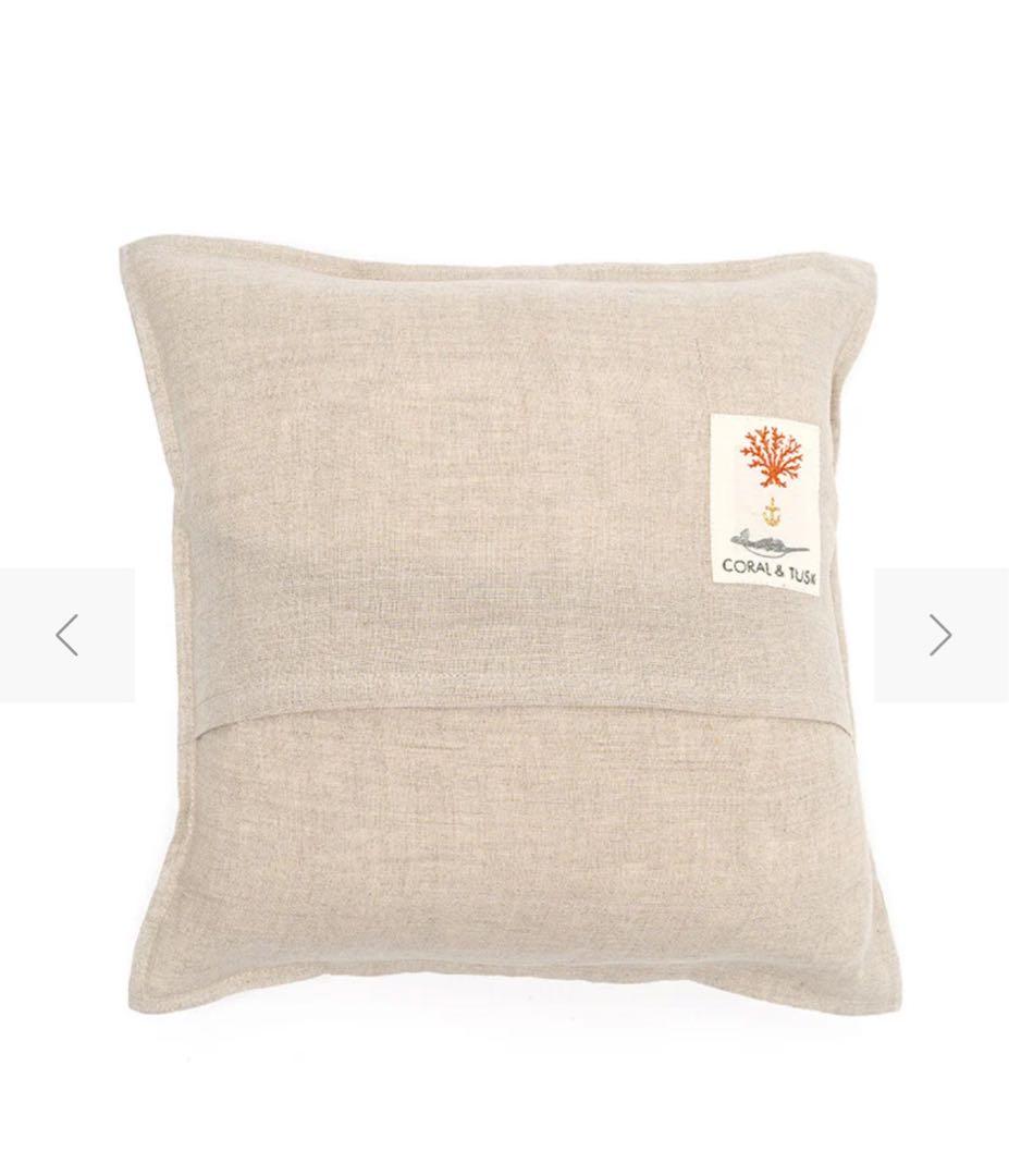 新品 Coral & Tusk クッションカバー ⑥ コーラル アンド タスク