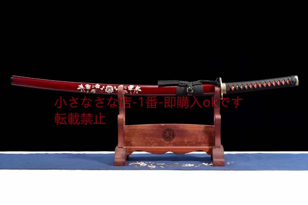 銅装炭素鋼侍刀【花千骨】  古兵器 武具 刀装具 日本刀 模造刀 居合刀