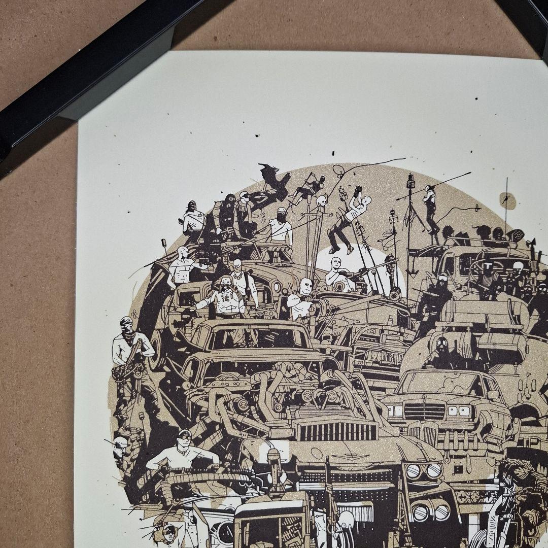 ○250枚限定 マッドマックス 怒りのデスロード シルクスクリーン ミニ