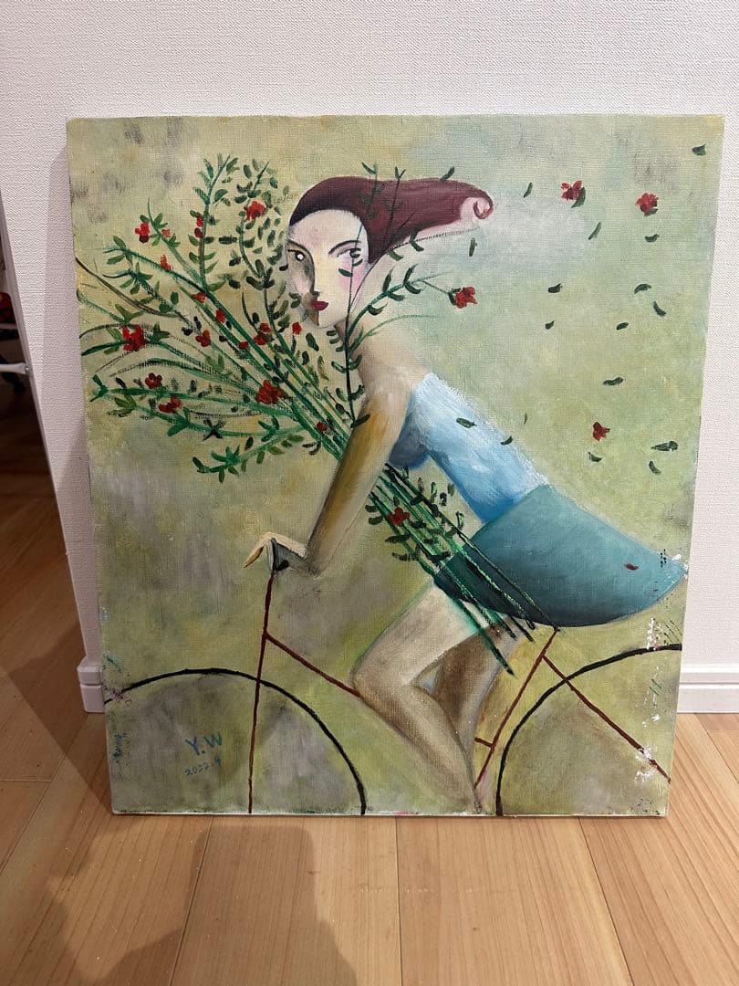 油絵油彩画F10 原作