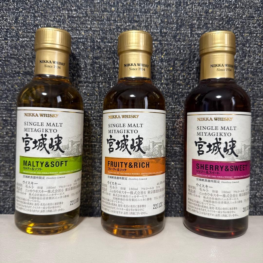 ニッカウイスキーシングルモルトギフトセット シングルモルト余市50ml