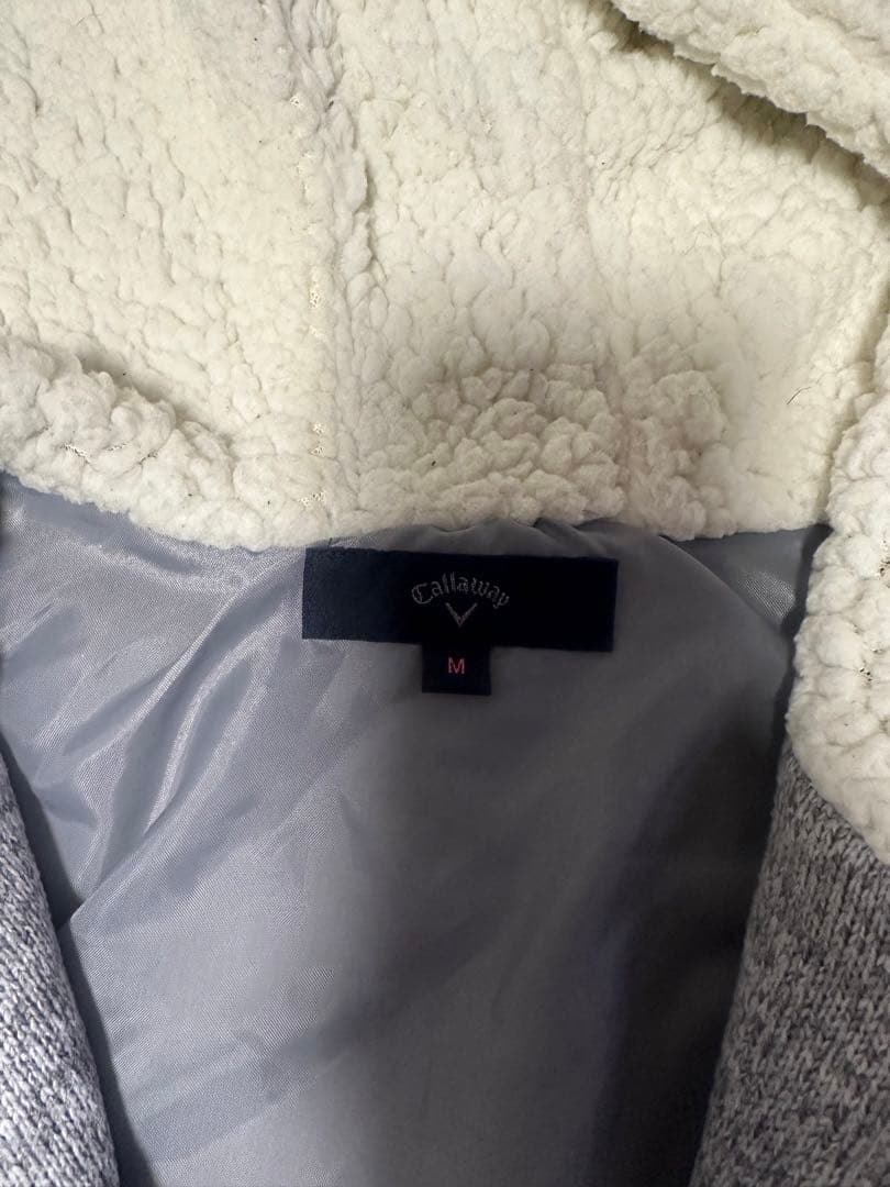 Callaway 幾何学模様 フード付きジャケット スカートセットアップ