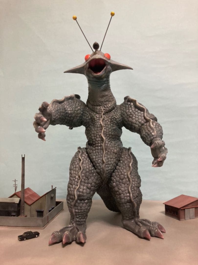 宇宙大怪獣 ギララ [カスタム品] + DVD + 工場 + ミニカー レア