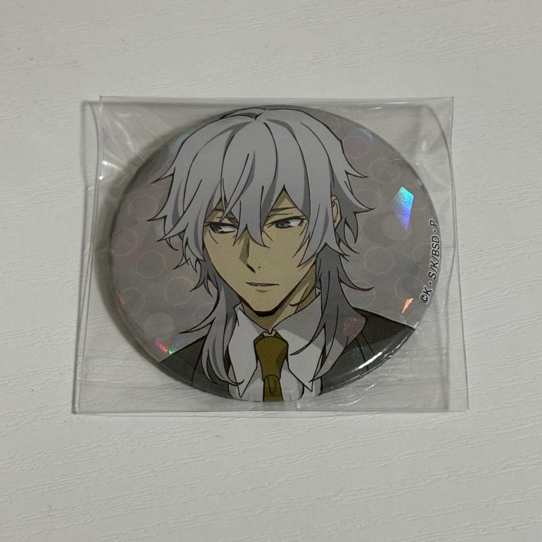 文豪ストレイドッグスホログラム缶バッジ 福沢諭吉 - メルカリ