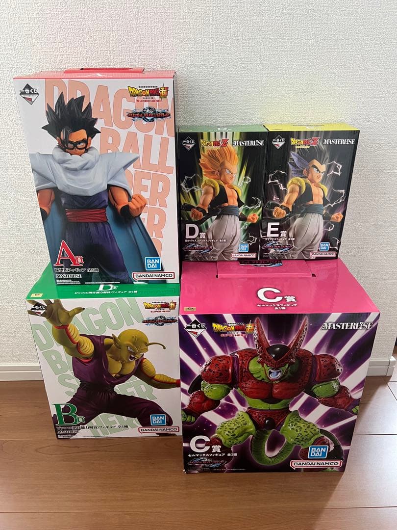 一番くじドラゴンボールフィギュア5点セット