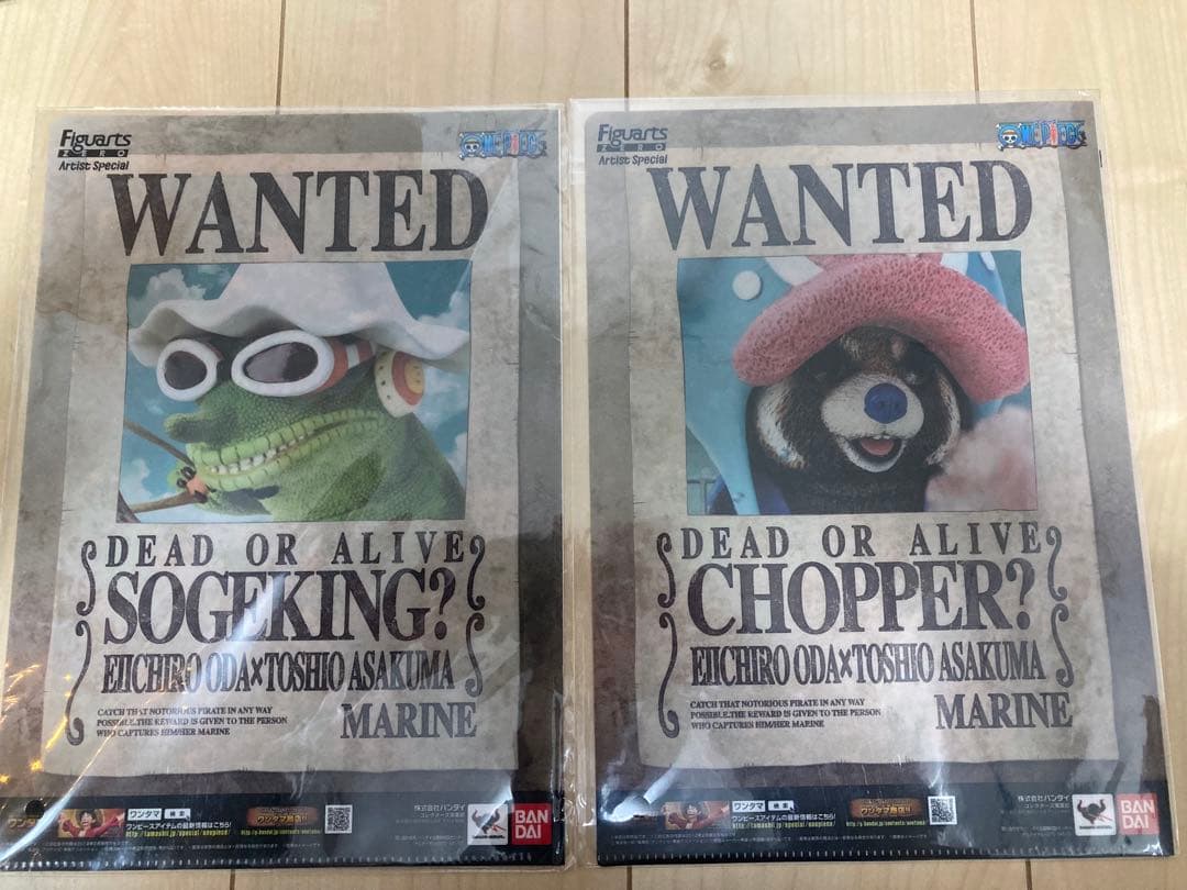 ワンピース クリアファイルセット フィギュアーツzero 朝隈 全12枚