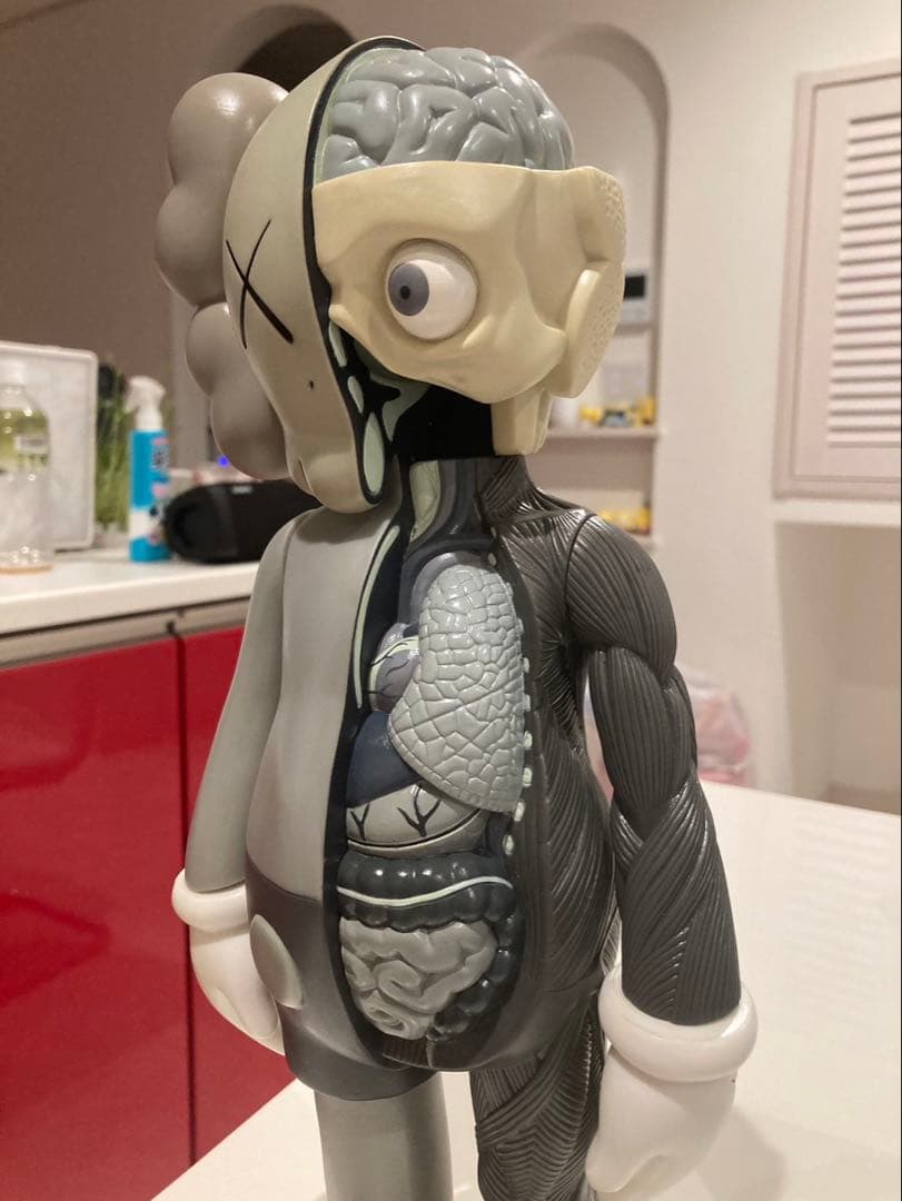 KAWS COMPANION 人体模型 EDITION グレー36㎝