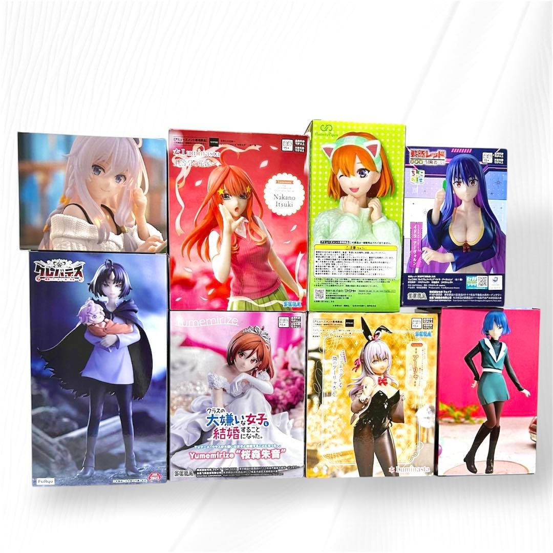 新品未開封】美少女 フィギュア プライズ 8体 まとめ売り - メルカリ