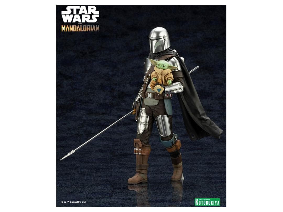【新品】ARTFX+ マンダロリアン & グローグー withベスカースタッフ