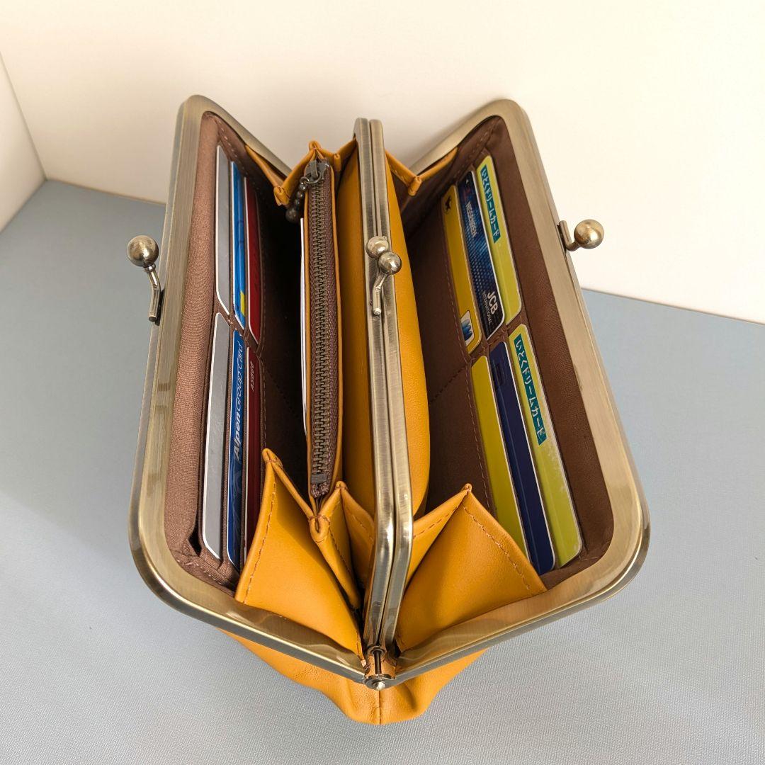 はちみつちゃん！親子がま口お財布　本革